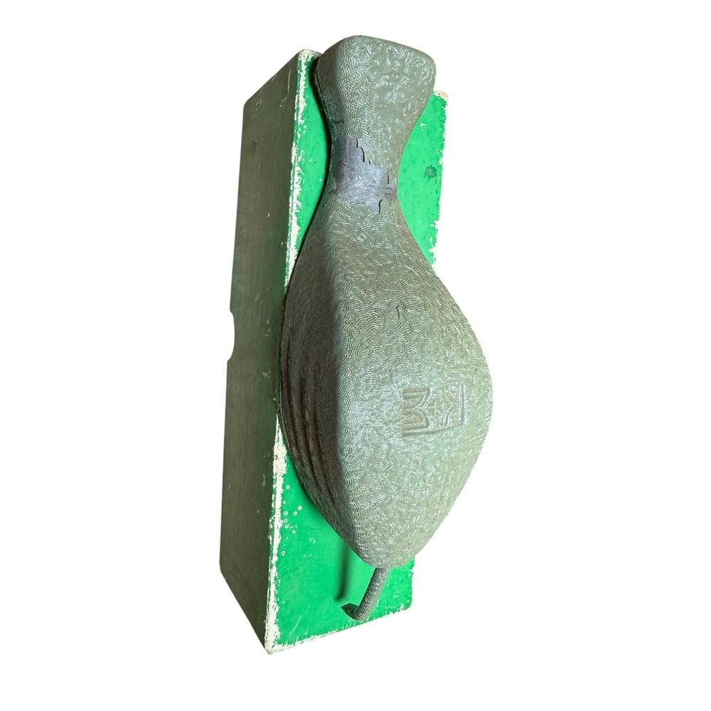 Keuffel & Esser Lead Spline Weight Drafting Whale 57 2870 Green Good Vintage - Picture 2 of 7